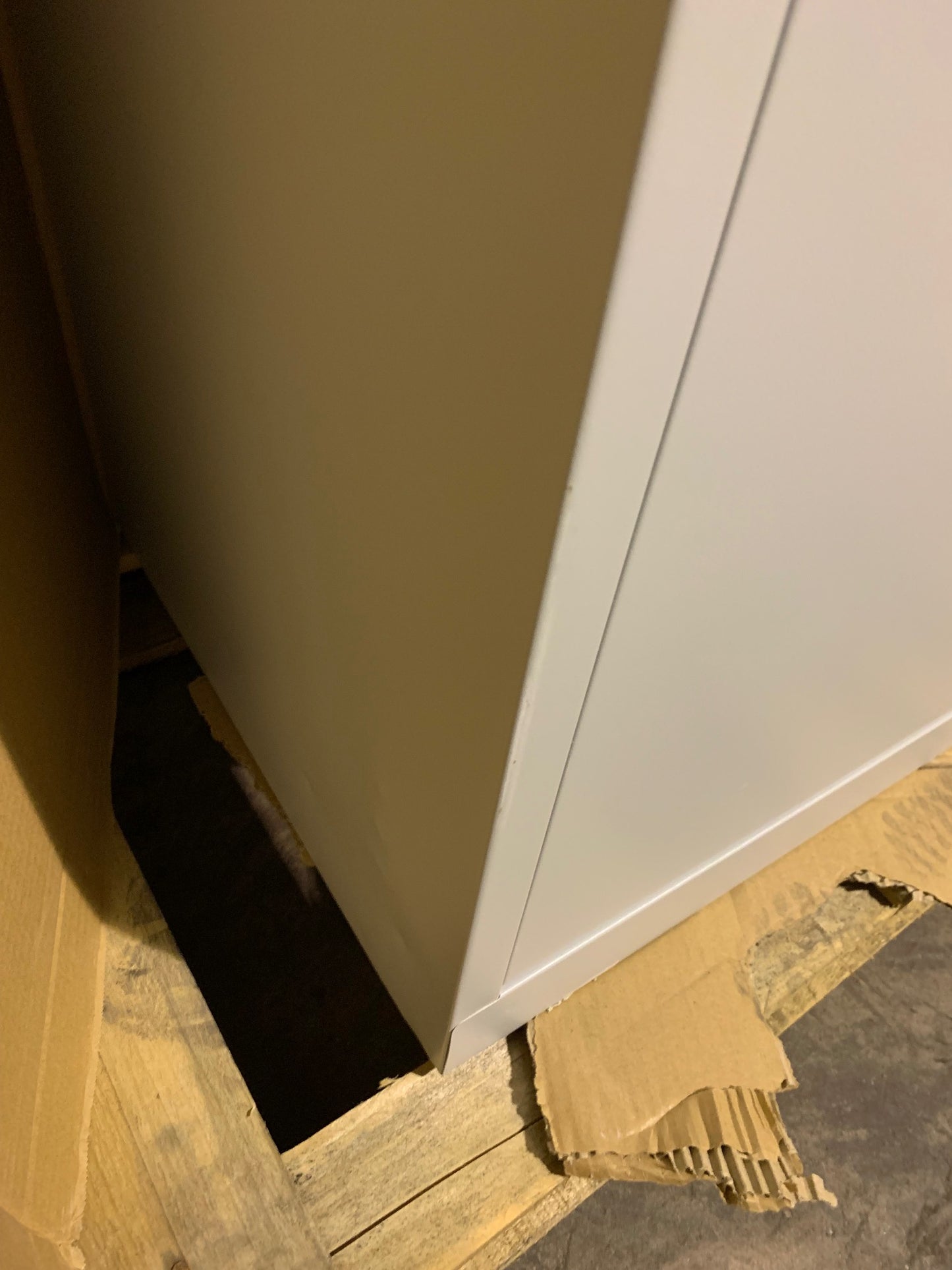 Grey Talos 1950mm Steel Double Door Cupboard