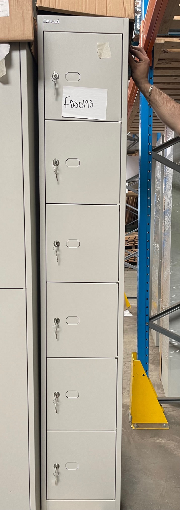 Bisley 6 Door Locker