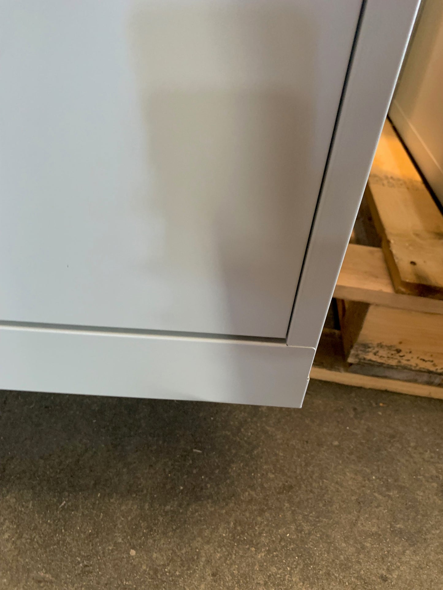 Grey 4 Drawer Filing Cabinet