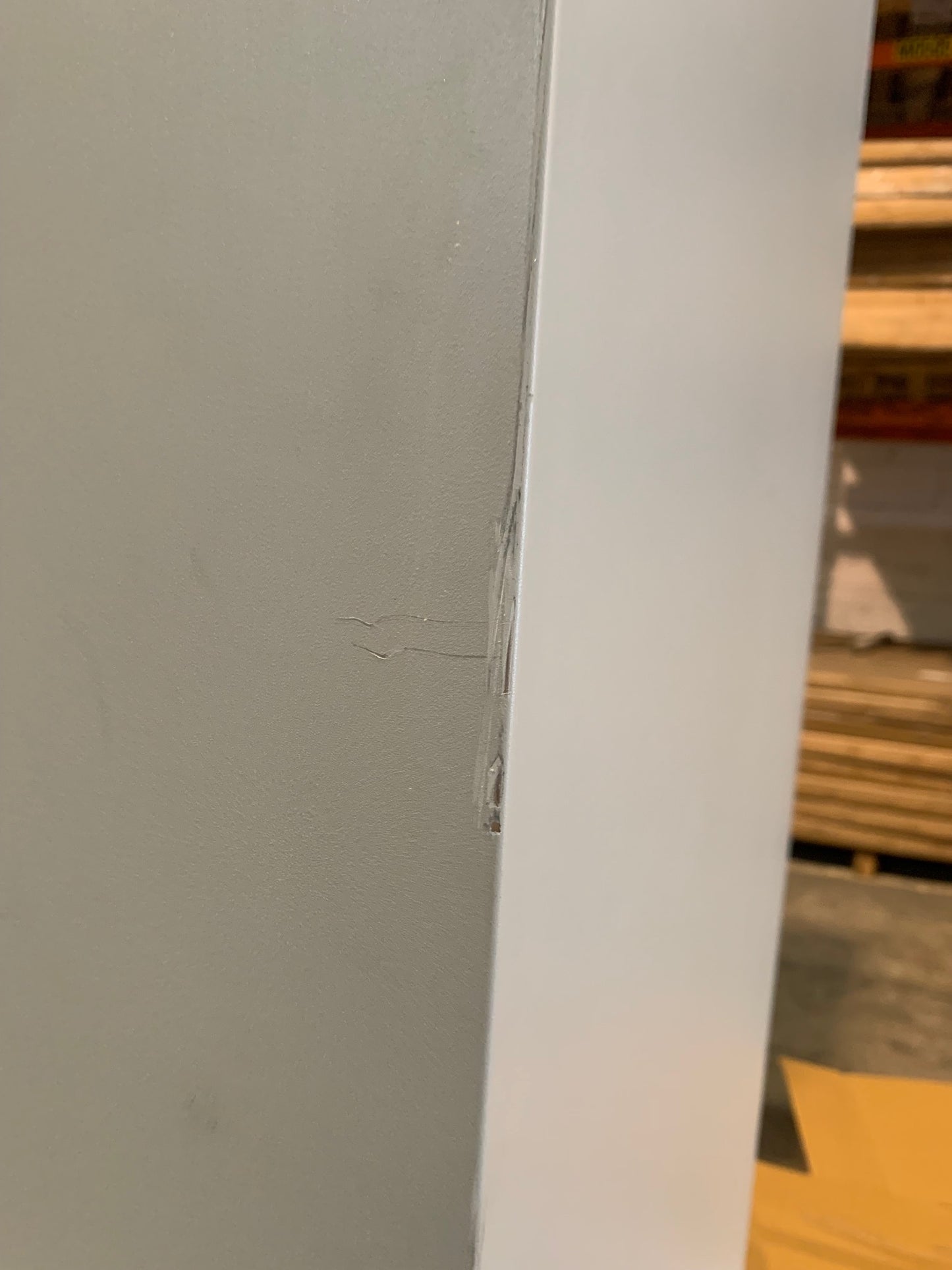 Grey 1950 Steel Tambour