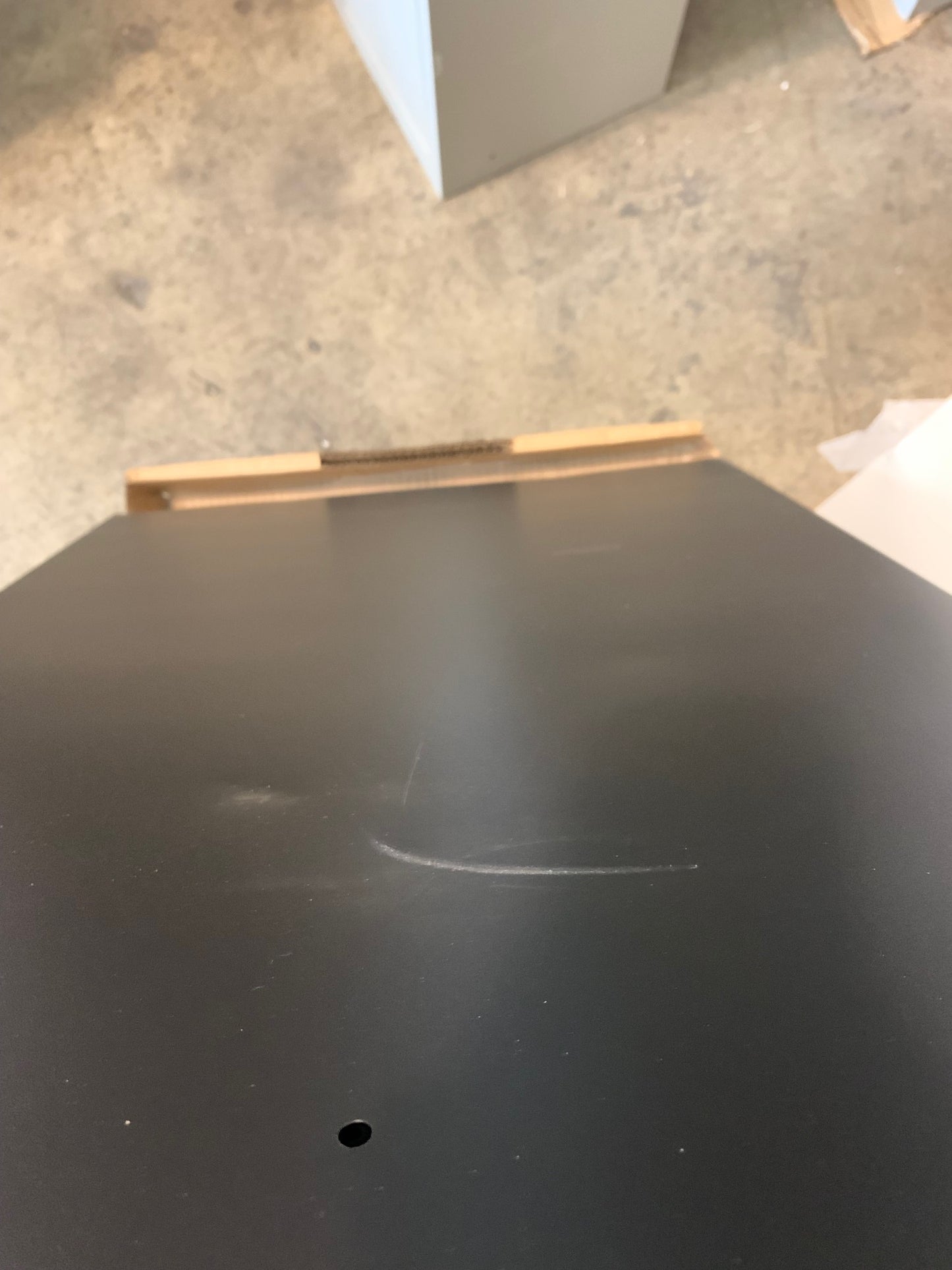 Black Bisley 2 Drawer Filing Cabinet