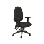 Cappela High Back Posture Chair Black