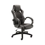 Arista Bolt Leather Racing Chair Black