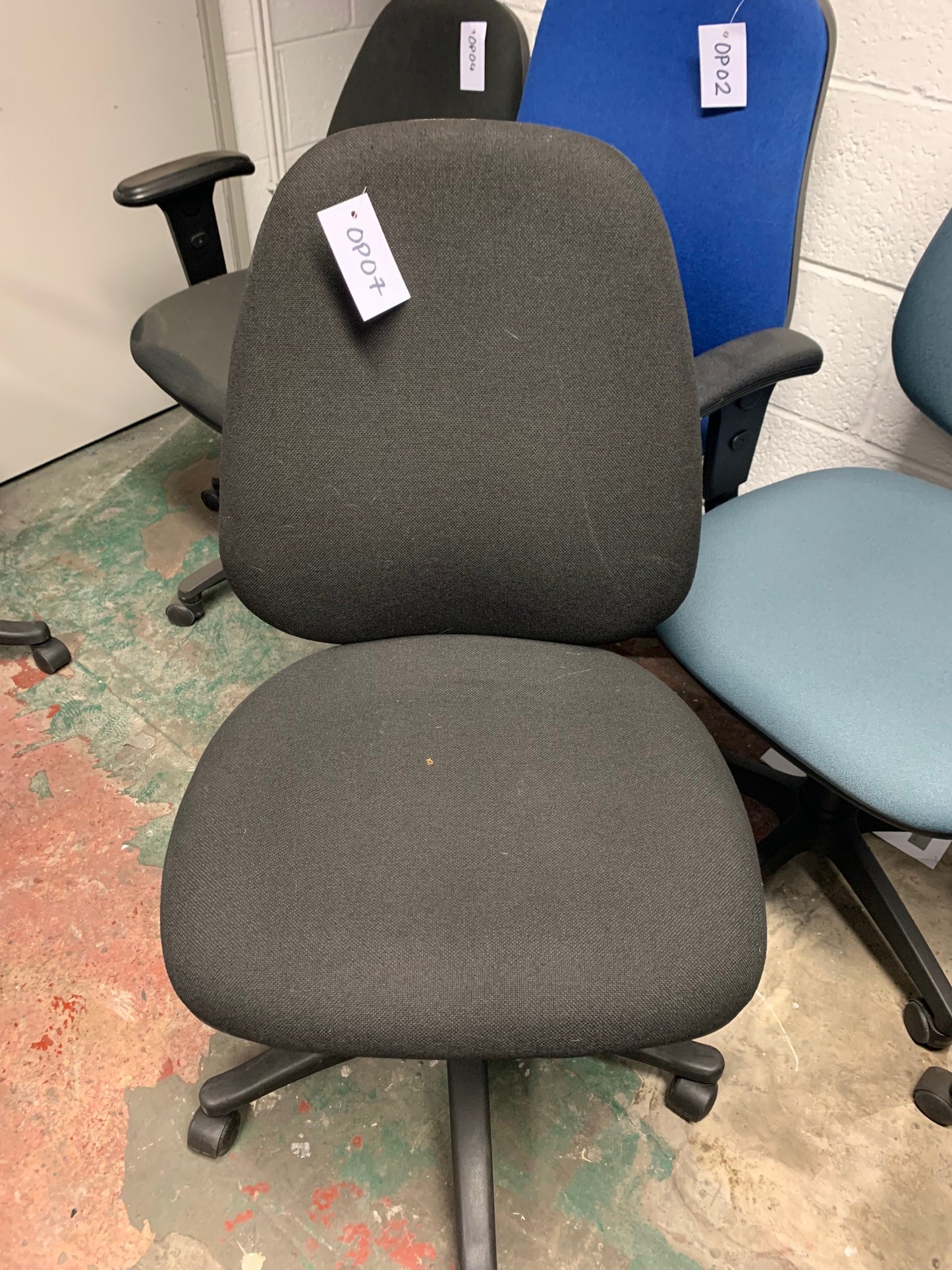 Slightly Imperfect Operator Chairs