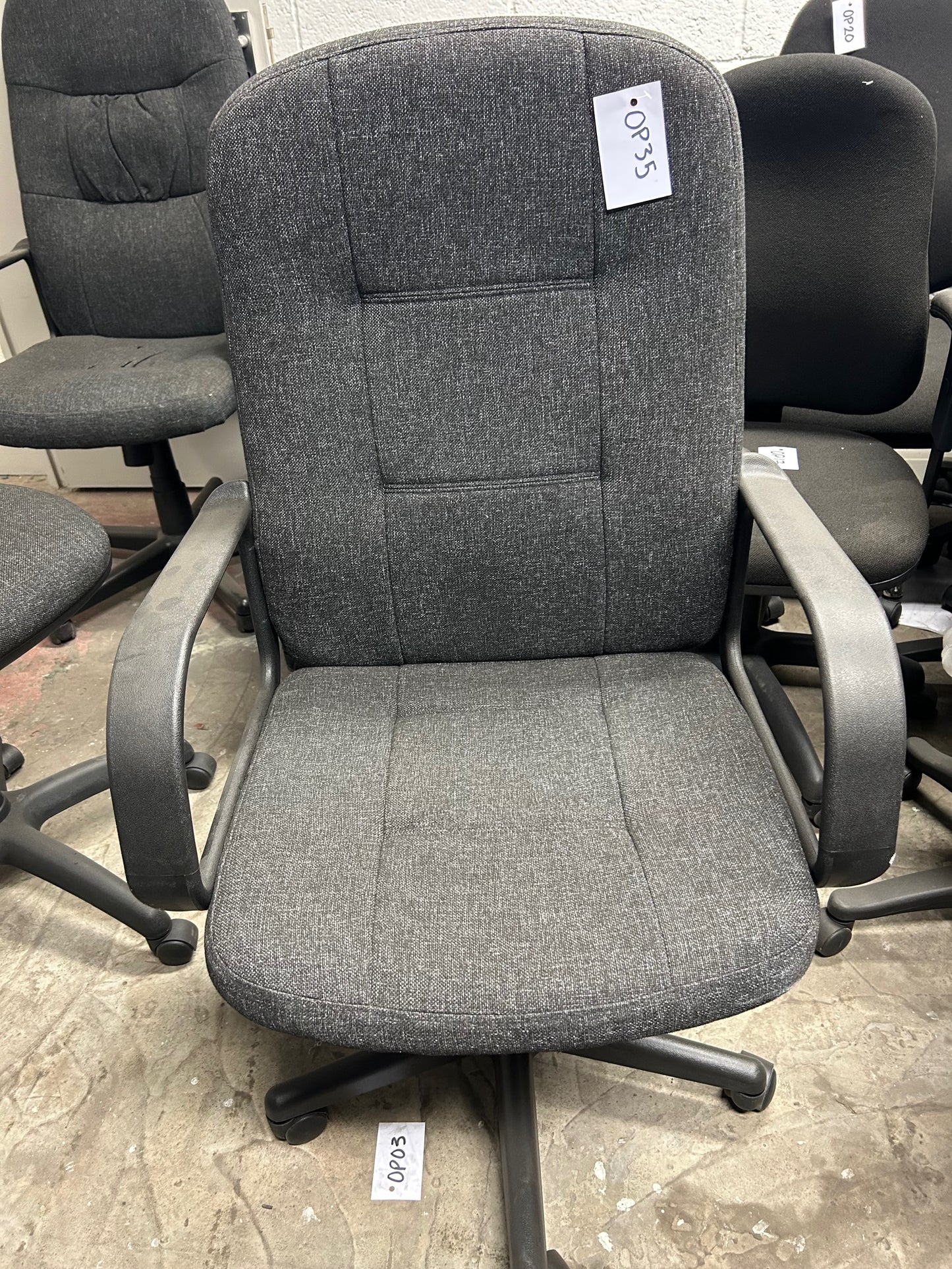 Slightly Imperfect Basic Operator Chairs