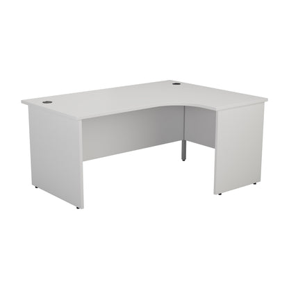 Radial Desk with Panel End Leg - Right Hand