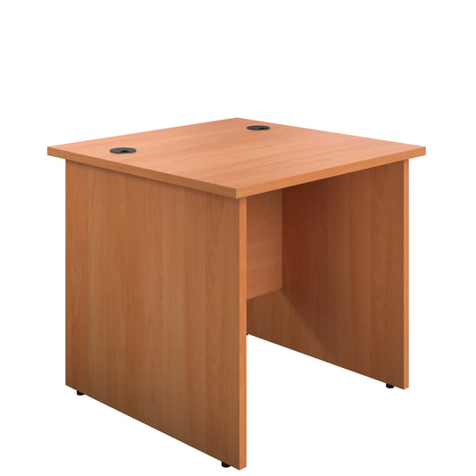 Straight Desk with Panel End Leg - 800mm deep