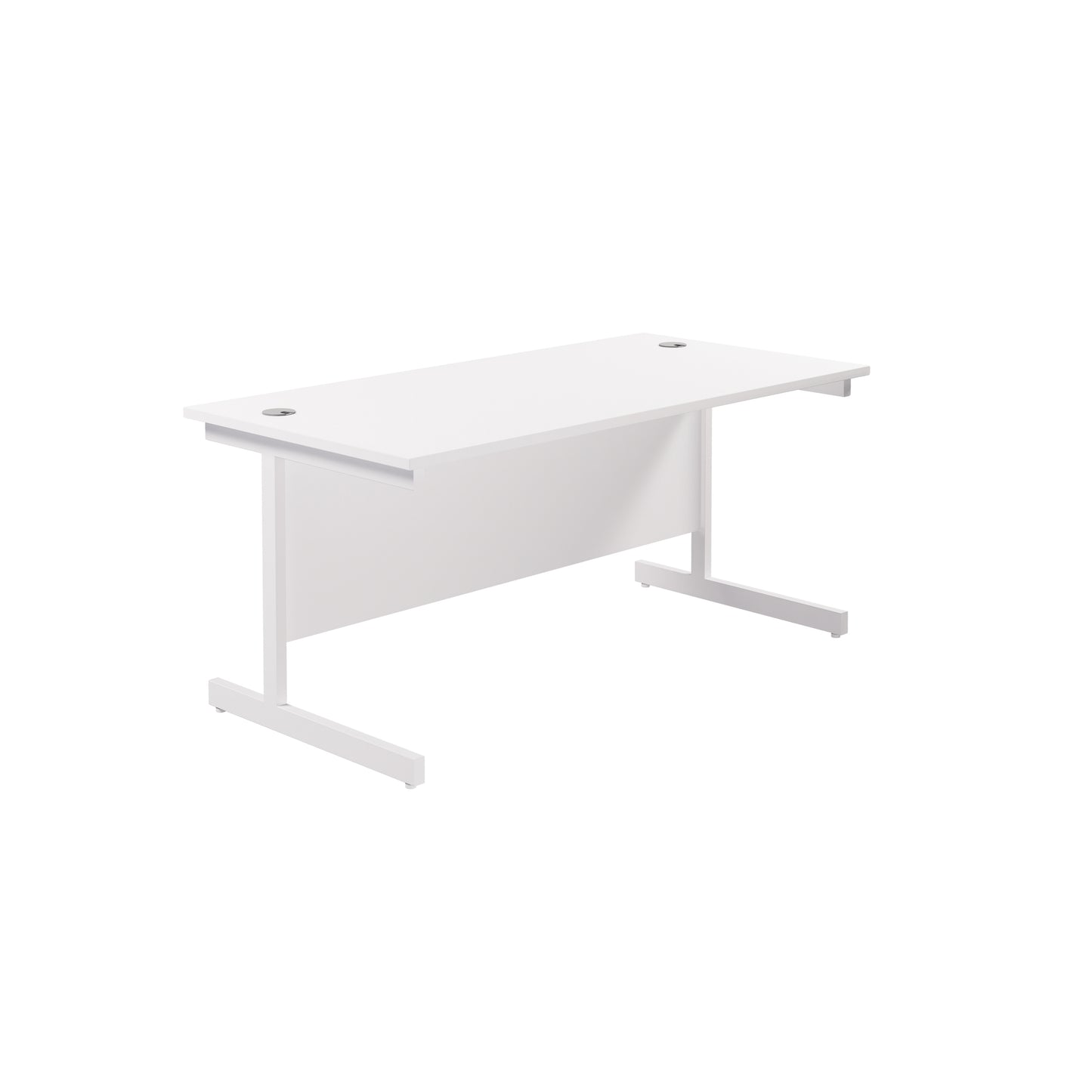 Desk with Single Upright Legs - 800mm deep