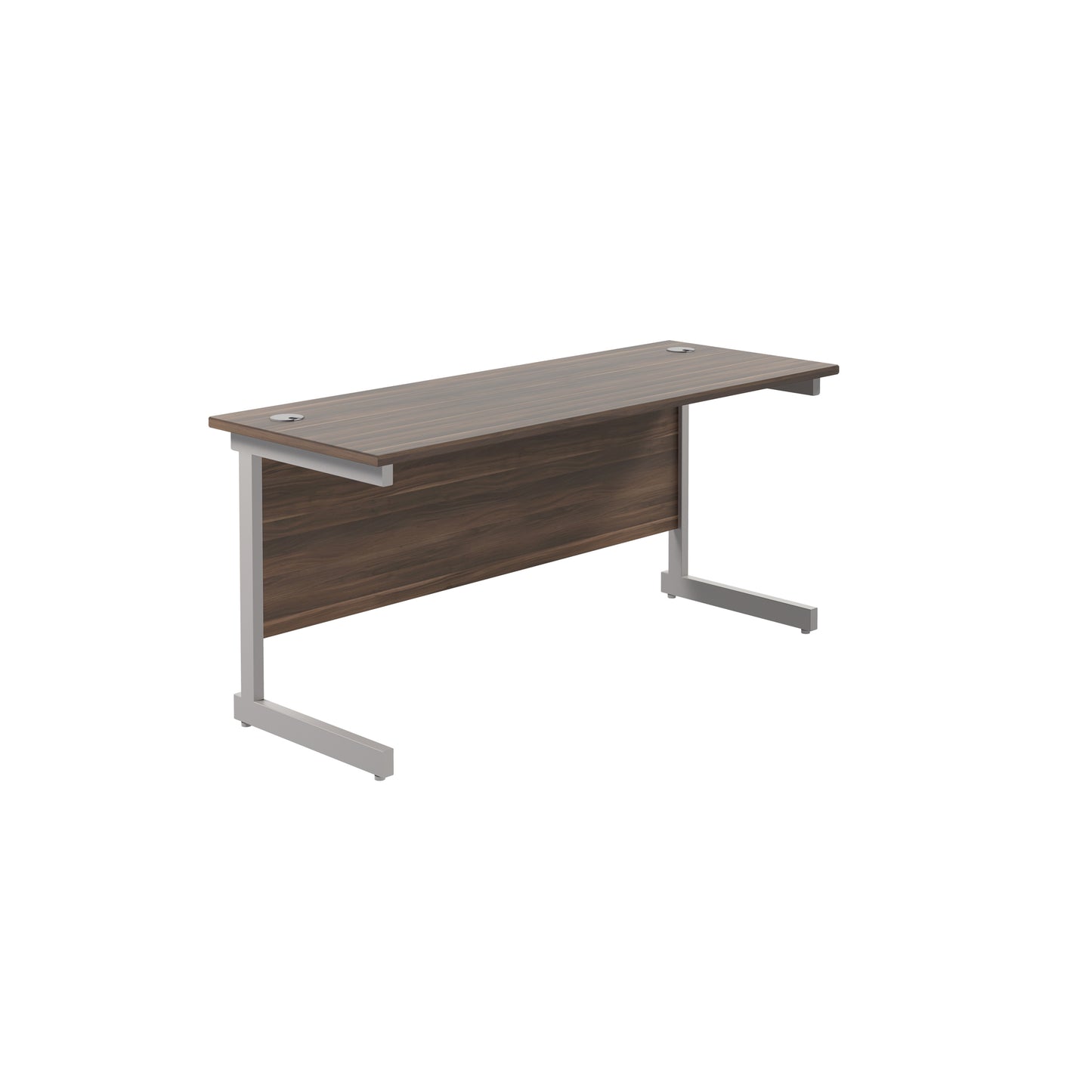 Desk with Single Upright Legs - 600mm deep