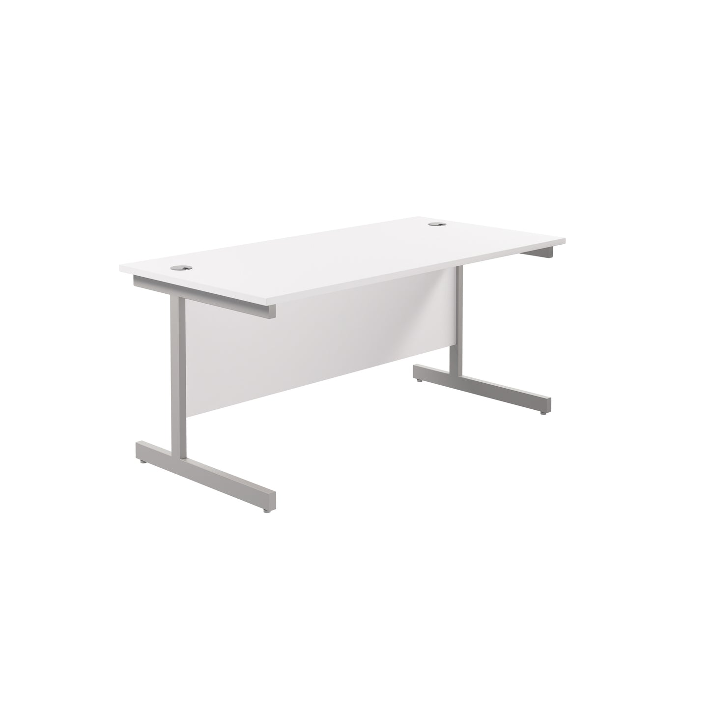 Desk with Single Upright Legs - 800mm deep