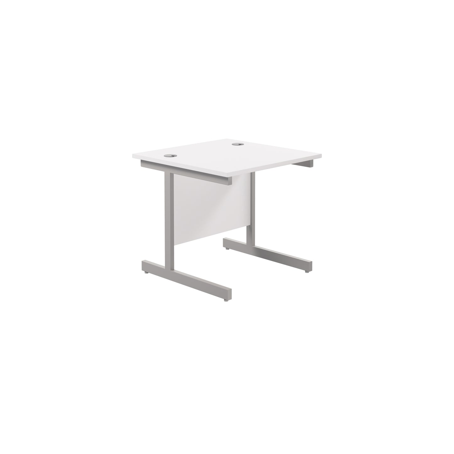 Desk with Single Upright Legs - 800mm deep