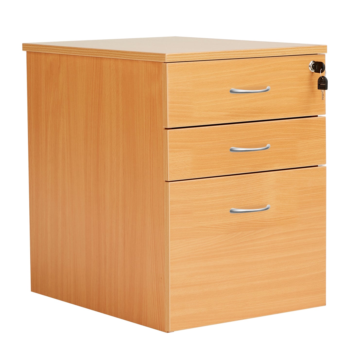 High Mobile Pedestal 3 Drawer