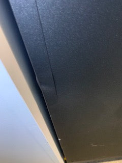 Black 3 Draw Talos Filing Cabinet
