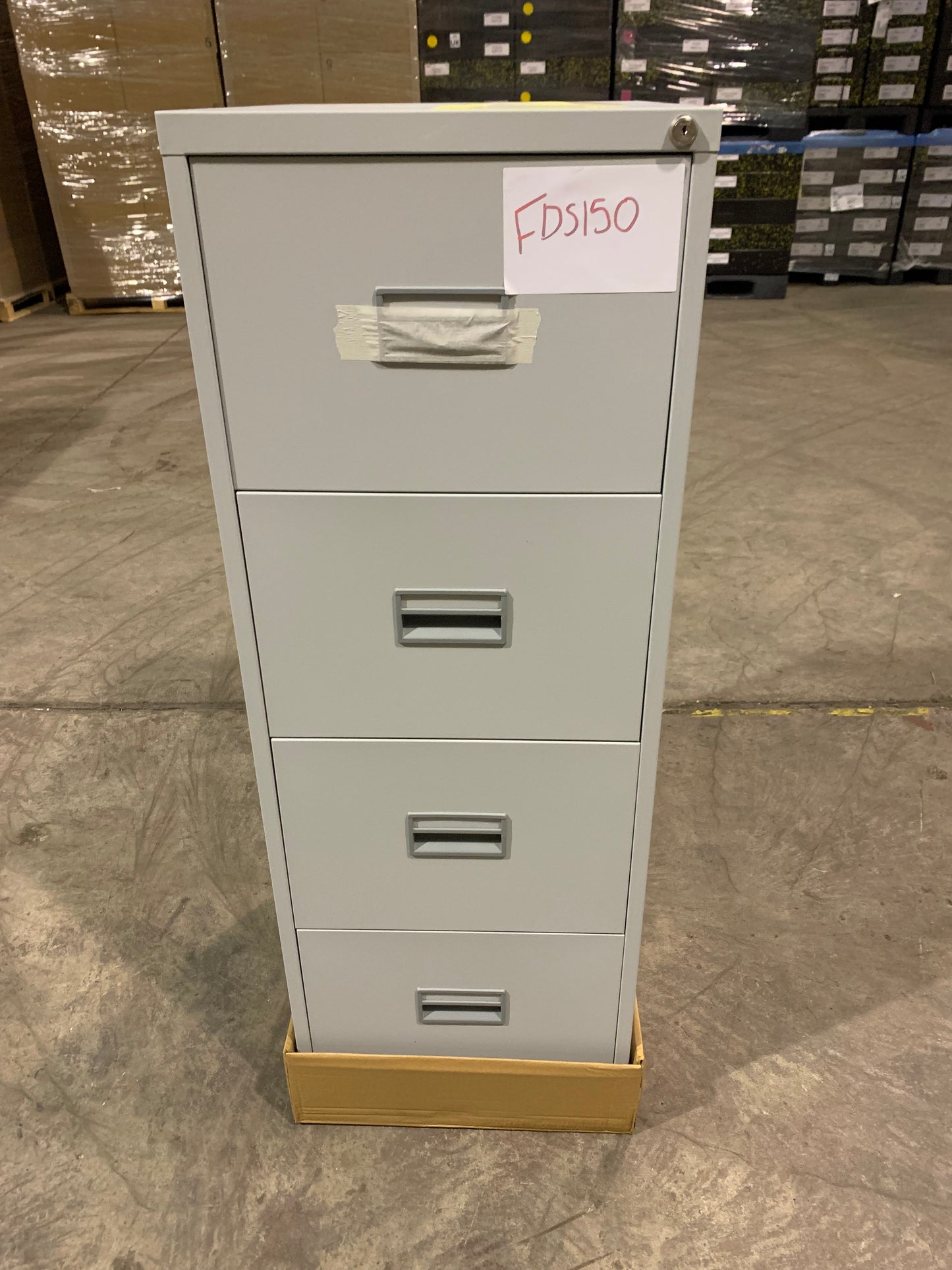 Grey 4 draw Talos filing cabinet